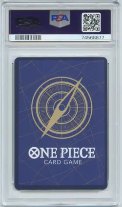 2022 One Piece Japanese Monkey D. Luffy OP02-062 ALT ART PSA 10 GemMint - Image 2