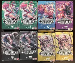 One Piece TCG English Starter Decks Bundle Set Lot Of 8 ST 16 17 18 19 20 New - Image 1