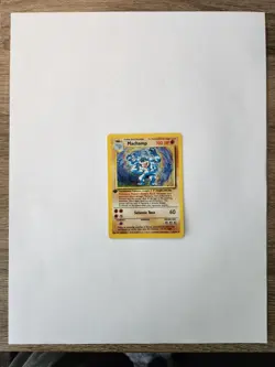 Rare 1st Edition Holographic Machamp Pokemon Card 8/102 Great Condition - Image 3