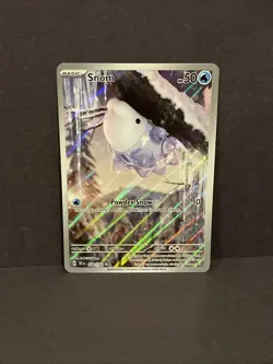 Snom 168/162 - Pokemon Card TCG Holo Illustration Rare Temporal Forces - Image 1