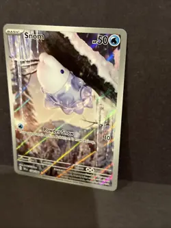 Snom 168/162 - Pokemon Card TCG Holo Illustration Rare Temporal Forces - Image 3