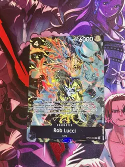 Rob Lucci (Illustration Box EX) OP05-093 One Piece Promotion Cards Foil - Image 1