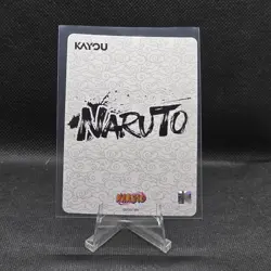 Neji Hyuga NRSA02-AR-004L4 English Naruto Kayou Card Heavens Scroll NM - Image 2