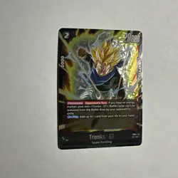 Trunks : GT - Dragon Ball Super Card Game Fusion World - Super Rare FB04-114 NM - Image 1