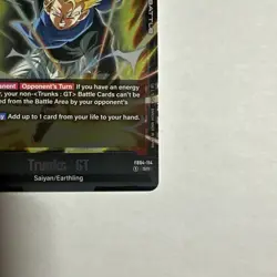 Trunks : GT - Dragon Ball Super Card Game Fusion World - Super Rare FB04-114 NM - Image 4