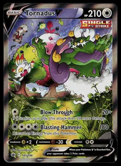 Pokemon Card - Tornadus V Chilling Reign 185/198 Alternate Full Art - Image 1