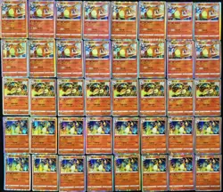 Lot 40 All Charizard R Holo Pokemon TCG Chinese Card JL89 - Image 1