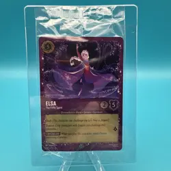 Lorcana Frozen Promo Card Foil Elsa - The Fifth Spirit SEALED - Image 1