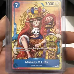 Monkey.D.Luffy (2nd Anniversary Stamped Promo) P-043 One Piece Promotion Card - Image 1
