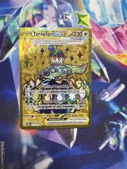Pokemon TCG Terapagos EX Card 173/142 Stellar Crown Holo - Image 1