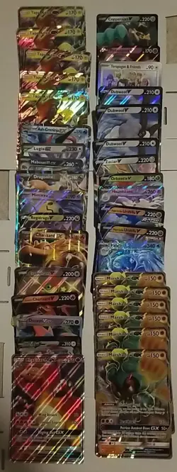 Pokemon Tcg Jumbo Card Lot. 35 Cards. $120+ Value With Charizard And More! - Image 1