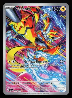 Zeraora 151/142 Holo Illustration Rare Stellar Crown Pokemon Card - Image 1