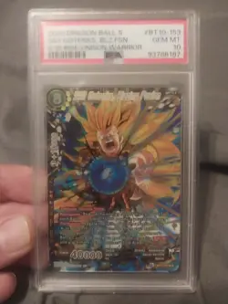 Psa 10 SS3 Gotenks Blazing Fusion 2020 Dragon Ball Super Card Game Master's - Image 1