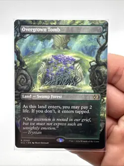 Overgrown Tomb (Borderless) Lorwyn Eclipsed Regular - Image 2