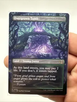 Overgrown Tomb (Borderless) Lorwyn Eclipsed Regular - Image 3
