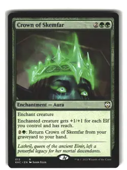 CROWN OF SKEMFAR Kaldheim Commander #13 KHC(NM+)(MTG) - Image 1