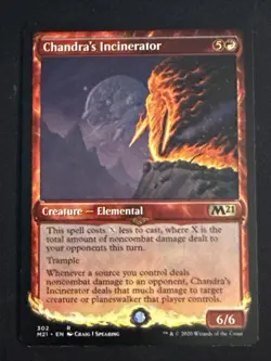 1x Chandra's Incinerator (302) Core Set 2021 LP MTG Magic the Gathering x1 MKE - Image 1