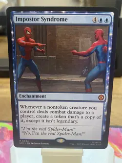 Wizards Impostor Syndrome Marvel's Spider-Man Mythic Regular Blue Enchantment 34 - Image 1