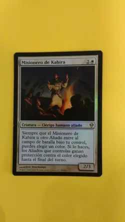 MTG FOIL Kabira Evangel - Zendikar ITATY - Image 1