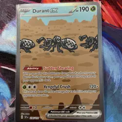 Pokemon TCG Durant EX Surging Sparks Holo Card 236/191 Special Illustration Rare - Image 1