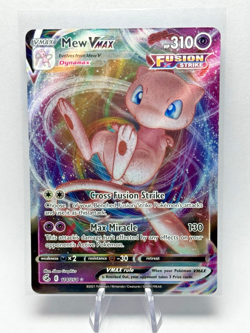 Mew VMAX - 114/264 - Pokemon Fusion Strike Sword & Shield Ultra Rare Card NM - Image 1