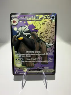 Arven’s Mabosstiff ex 218/182 Destined Rivals Double Star Rare Pokemon TCG - Image 1