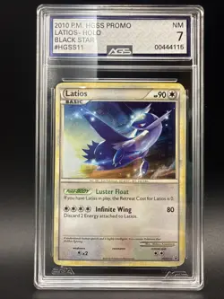 Pokemon TCG Holo Latios Black Star Promo HGSS11 - Image 1