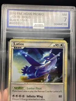 Pokemon TCG Holo Latios Black Star Promo HGSS11 - Image 3