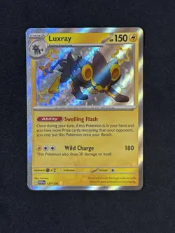 Luxray - 137/091 - Shiny Rare - Paldean Fates - Pokemon TCG - Image 1