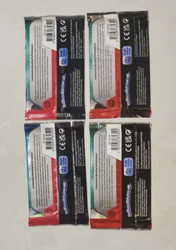4x Pokemon Paldea Evolved Complete Pack Art Sealed Booster Pack Set Lot - Image 2