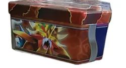 Pokemon Paradox Destinies Gouging Fire ex Tin. NEW SEALED - Image 2