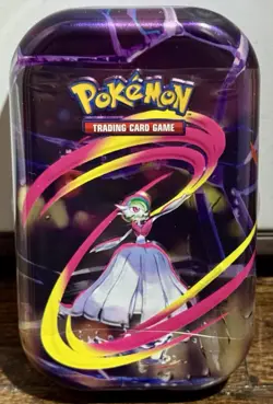 POKEMON MEGA HEROES MINI TIN MEGA GARDEVOIR ARTWORK 2 PACKS NEW FACTORY SEALED - Image 2