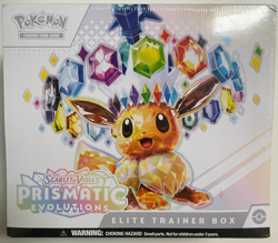 Pokemon TCG Scarlet Violet Prismatic Evolutions Elite Trainer Box ETB NEW - Image 1