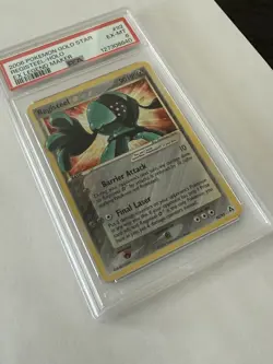 2006 Pokemon Gold Star Registeel - EX Legend Maker - Holo Rare - PSA 6 - Image 3