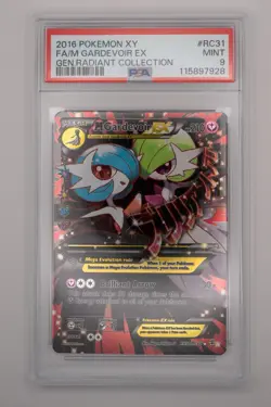 2016 Pokemon XY Generations M Gardevoir EX Radiant Collection RC31/RC32 PSA 9 - Image 1