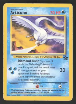 Articuno 22/53 Pokemon TCG WoTC Promo MP - Image 1