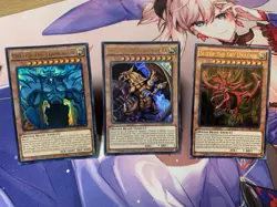 Slifer the Sky Dragon, Obelisk The Tormentor, The Winged Dragon Of Ra LDK2 - Image 1
