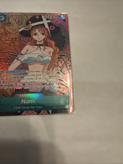 One Piece Nami OP02-036 Paramount War Alt Art Parallel NM - Image 4
