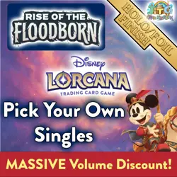 Up to 35% off!💥Lorcana - Rise of the Floodborn: Foil Singles💥 - Image 1