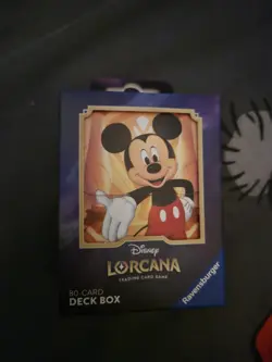 Disney Lorcana TCG Mickey Mouse 80 Card Deck Box New Sealed - Image 1