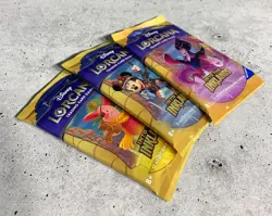 Disney Lorcana - Into the Inklands - Sealed Booster Pack - Set of 3 Art Versions - Image 3