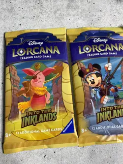 Disney Lorcana - Into the Inklands - Sealed Booster Pack - Set of 3 Art Versions - Image 5