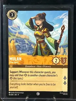 Disney Lorcana Fabled Cards - You Pick Your Card! - Image 5