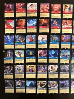 FULL SET Disney Lorcana COMMON & UNCOMMON 126 Cards The First Chapter Play TCG - Image 2