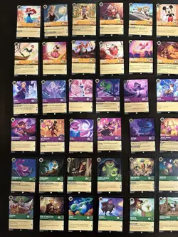 FULL SET Disney Lorcana COMMON & UNCOMMON 126 Cards The First Chapter Play TCG - Image 5