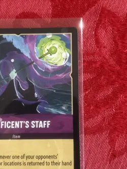 Disney Lorcana Azurite Sea - Maleficent's Staff | 65/204 | NM | Rare - Image 2