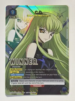 Union Arena TCG C.C. Winner Pormo Card UEPR/CGH-2-004 Blue Code Guess English - Image 1