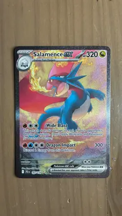 Pokemon TCG Salamence EX Journey Together Special Illustration Rare Card 187/159 - Image 1