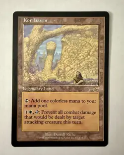 Kor Haven Magic the Gathering Card MTG Nemesis NM Excellent Condition!!! - Image 1