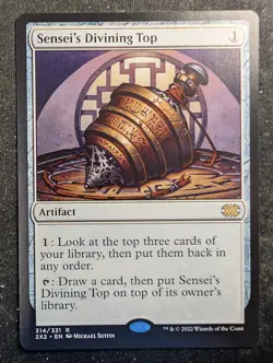 Sensei's Divining Top - Double Masters 2022 (MTG) - Image 1